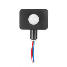 Outdoor 85-265V Ultrathin LED Flood Light PIR Motion Sensor Detector Waterproof IP65 10/12mm Motion Sensor Adjustable PIR Switch 2024 - buy cheap