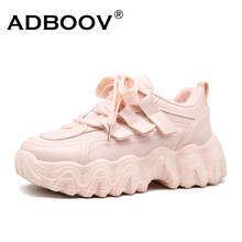 ADBOOV  Thick Sole Platform Sneakers Women Sweet Style Casual Sport Shoes Ladies Trainers Footwear 2024 - buy cheap