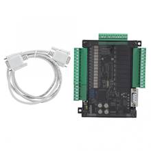 Controlador automatización programable, placa de Control Industrial con Cable, FX3U-24MR DC24V 2024 - compra barato