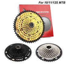 RACEWORK MTB Bicycle Cassette 10/11/12S 42 46 50 52T Wide Ratio Teeth Mountain Bike Freewheel Cassette Bicycle Accessories 2024 - buy cheap