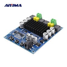 AIYIMA-placa amplificadora Digital TPA3116D2, miniamplificador de potencia para el hogar, compatible con Bluetooth, Clase D, preamplificador de 50x2, NE5532 Op Amp 2024 - compra barato