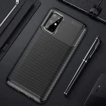 For Samsung Galaxy S20+ Plus S 20 Ultra Case Carbon Fiber Cover Shockproof Phone Case For Galaxy Note20 Note 20 Ultra 5G Cover 2024 - buy cheap