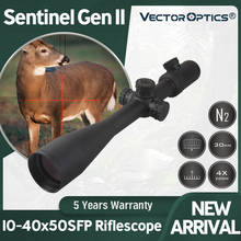 Vector Optics-mira telescópica Gen2 Sentinel para caza, 10-40x50mm, con retícula de vidrio iluminada de MP, enfoque lateral, alivio ocular largo 2024 - compra barato