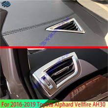 For 2016-2019 Toyota Alphard Vellfire AH30 Car AccessoriesAir Vent Outlet Cover Dashboard Trim Right Hand Drive 2024 - buy cheap