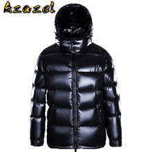 Azazel Winter Goose Down Jacket Men Hooded Thick Coat Puffer Jacket Men High Quality Men's Down Jackets 2020 M3YYF8001 KJ3116 2024 - buy cheap