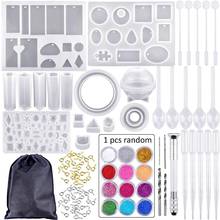 83Pcs Epoxy Resin Silicone Mold Tool Set Casting Molds stick Dropper For DIY Earrings Pendant Crafts Jewelry Making Tools 2024 - buy cheap