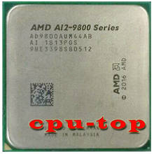 AMD A12-Series A12 9800 3,8 ГГц четырехъядерный процессор AD9800AUM44AB/AD980BAUM44AB разъем AM4 2024 - купить недорого