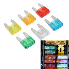 60pcs Mixed Mini Car Blade Fuse Auto Truck Fuses Sets Zinc Alloy and Plastic Material 5A 10A 15A 20A 25A 30A Car Accessories 2024 - buy cheap