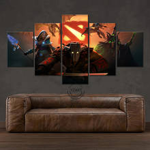 Dota-póster de 2 juegos, lienzo de pared, pinturas artísticas para decoración de pared de dormitorio, sin marco 2024 - compra barato