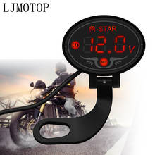 Motorcycle Voltmeter Tester Led Display Voltage Meter For yamaha tmax 500 tmax500 t max 500 TMAX 530 2001-2019 Accessories 2024 - buy cheap