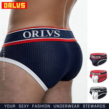 Sexy Underwear Briefs Men Mesh Underpants Cueca U Pouch Male Panties Mens briefs Gay Mesh Breathable Underpants Briefs Shorts 2024 - buy cheap