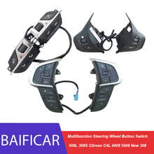 Baificar-Interruptor de botón multifunción para volante de coche, accesorio para Peugeot 508L 308S Citroen C4L 4008 5008 nuevo 308 2024 - compra barato