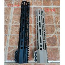 AR-15 m4 m16 M-LOK livre flutuador handguard estilo de aperto suporte caça porca barril de aço para escopo montar ajuste. 223 5.56 2024 - compre barato