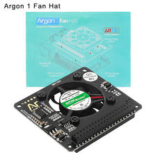 Placa de expansión Raspberry Pi Argon One Hat GPIO, ventilador de refrigeración, Enfriador de CPU con botón de encendido para Raspberry Pi 4B/3B Plus /3B / 2B + 2024 - compra barato