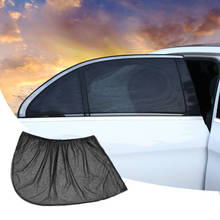 1 PC Automobile Sun Block Car Windows Protective Film Black Mesh Heat Insulated Sunblocking Side Window UV Sun Protect Curtain 2024 - buy cheap