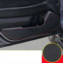 Fibra de la puerta del coche anti-kick mat para legado subaru forester interior 2013, 2014, 2015, 2016, 2017, 2018, 2019, 2020, 2021 sk sj auto 2024 - compra barato