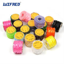 8 Spools 10m / reel M Multiple Color Fly Tying Tinsel Chenille Body Material for Streamer Lures Crystal Flash Line Discount 2024 - buy cheap
