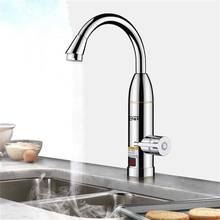 3000W Kitchen Electric Tap Ditigal LED Electric Kitchen Water Heater Tap Instant Hot Water Faucet Heater Cold Heating Faucet 2024 - buy cheap