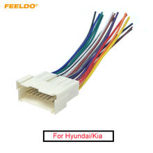 FEELDO-Adaptador de cableado de Audio estéreo OEM para coche Hyundai/KIA(01 ~ 05), instalación de CD/DVD estéreo posventa # MX2053, 1 unidad 2024 - compra barato