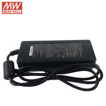 MEAN WELL-Adaptador de escritorio de nivel Industrial VI, fuente de alimentación de 110V/220Vac a 48V DC, 2.5A, 120W, enchufe DC 2,5x5,5, GST120A48-P1M 2024 - compra barato