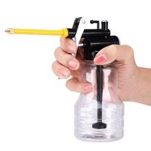 New 250ml Hardware Tool Transparent Oil Can Plastic Hose Refueling Pot High Pressure Oiler Auto Replacement Parts 2024 - buy cheap