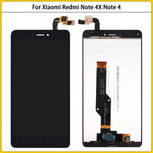 Оригинальный Новый сенсорный экран для Xiaomi Redmi Note 4X Note 4 телефон Snapdragon 625 дигитайзер сенсор сборная Замена 2024 - купить недорого