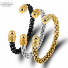 FYSARA Popcorn Chain Charm Bracelets Bangles Women Fashion Bangles Unique Designer Brand Jewelry Cuff Bracelet Lover Jewelry 2024 - buy cheap