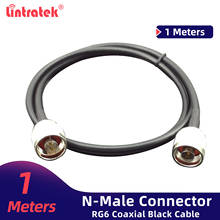 Conector macho negro de 1 m N, Cable para conectar antena exterior/interior al amplificador de señal móvil @ 7,8 2024 - compra barato