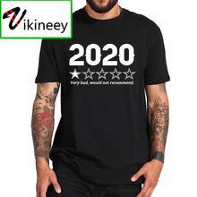 Camiseta de manga corta de algodón para hombre, camisa de verano, muy mal, no lo recomendado, 2020 2024 - compra barato