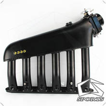 Fits For B*MW E36 E46 M50 M52 325i 328i 323i M3 Z3 E39 528i Intake Manifold +80mm Throttle body Black 2024 - buy cheap