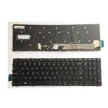 Новая клавиатура для ноутбуков Dell Inspiron 15-5565 15-5567 15-5568 Gaming 17-5765 17-5767, клавиатура с синей/белой/красной подсветкой 2024 - купить недорого