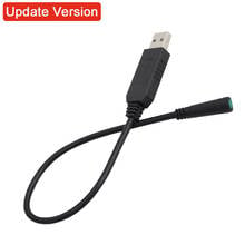 Новый программируемый USB-кабель для Bafang/8fun BBS01 BBS02 BBS03 BBSHD Средний привод/центральный электрический велосипедный двигатель eBike, запрограммированный кабель 2024 - купить недорого