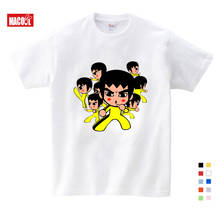 Boys t shirt cool Girl Cartoon Print T shirt 2021 Kids Funny Clothes Boys and Girl Summer White short  cotton t shirt 3-12 years 2024 - buy cheap