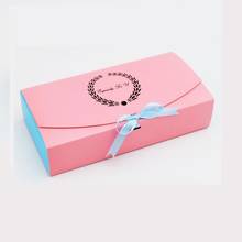 10pcs/lot Pink Paper Box  Chocolates Boxes  Cupcake Cake Packing Package Cardboard  Gift  boxes 2024 - buy cheap