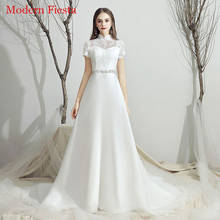 New Style Elegant Vintage Lace Wedding Dress Vestido De Novia Bride To Be Robe De Mariée suknia ślubna MF0189 2024 - buy cheap