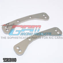 GPM STAINLESS STEEL FRONT/REAR UPPER BULKHEAD TIE BAR For TRAXXAS  X-MAXX RC Upgrade 2024 - buy cheap