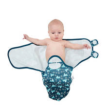 Новое Детское Пеленальное Одеяло для младенцев, хит продаж, милое Хлопковое одеяло для новорожденных мальчиков и девочек 2024 - купить недорого