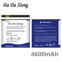 DaDaXiong 4600mAh BL 212 BL212 Battery For Lenovo S8 A708T A628T A620T A780E A688T S898t+ Bateria 2024 - buy cheap
