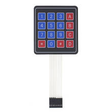 Teclado de matriz 4x4, 16 teclas, membrana de interruptor, nuevo 2024 - compra barato