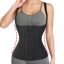 Colete modelador feminino afinador de cintura, corset cincher modelador de barriga 2024 - compre barato