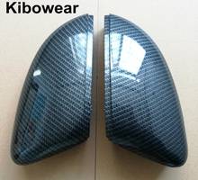 Auto Side Mirror Cover caps for Volkswagen Polo 6R 6C (Carbon look) 2010 2011 2012 2013 2014 2016 2017 Door wing replacement 2024 - buy cheap