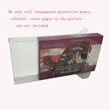 10 шт. прозрачная коробка для GBA японская версия JP игровая карточная цветная коробка PET протектор коллекция защитная коробка для хранения 2022 - купить недорого