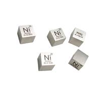 Cubo de níquel Ni, tabla periódica, 99.95%, longitud pura, 10mm, peso 8,95g 2024 - compra barato