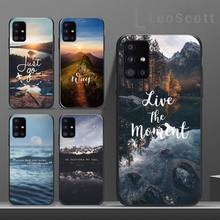 Beach Mountain bule sky Phone Case For Samsung A40 A31 A50 A51 A71 A20E A20S S8 S9 S10 S20 Plus note 20 ultra 2024 - buy cheap