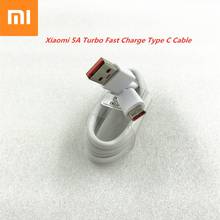 Original Xiaomi 5A Turbo Fast Charge Type C USB-C Cable Cord For Mi 10 10T Pro 10TLite Poco X3 F2 Pro Redmi Note 9 9s K30S Pro 2024 - buy cheap