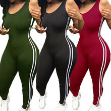 Female Lady Women's Sport Gym Long Rompers Suit Fitness Workout Skinny Jumpsuit Sleeve Casual 2019 Outfit Set 2024 - buy cheap