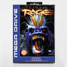 Primal Rage-tarjeta de juego MD de 16 bits para Sega Mega Drive/ Genesis, con caja de venta al por menor 2024 - compra barato