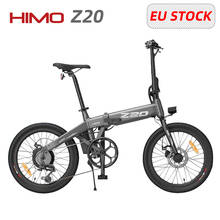HIMO-Bicicleta Eléctrica Z20 para adultos, ebike con Motor de CC, 80KM de kilometraje, guardabarros gratis, para exteriores, sin impuestos, STOCK en la UE 2024 - compra barato
