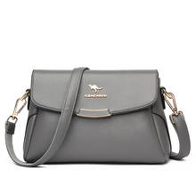 Women Leather Shoulder Bag Travel Luxury Tote Handbag Messenger Bag Female Satchel Pack Crossbody Bags 2024 - buy cheap