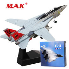 1:100 Grumman F-14 Tomcat, avión de la Marina de los Estados Unidos, modelos de combate, juguetes para niños, colecciones 2024 - compra barato